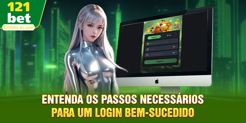 Entenda os passos necessários para um login bem-sucedido