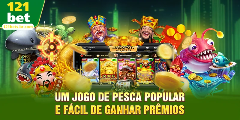 Um jogo de pesca popular e fácil de ganhar prêmios