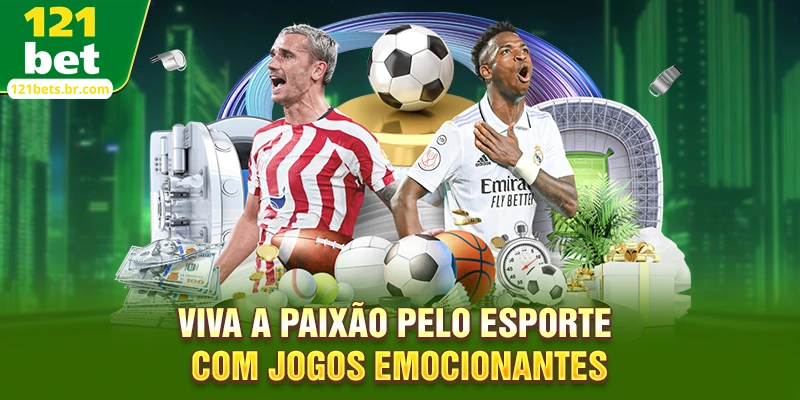 Viva a paixão pelo esporte com jogos emocionantes